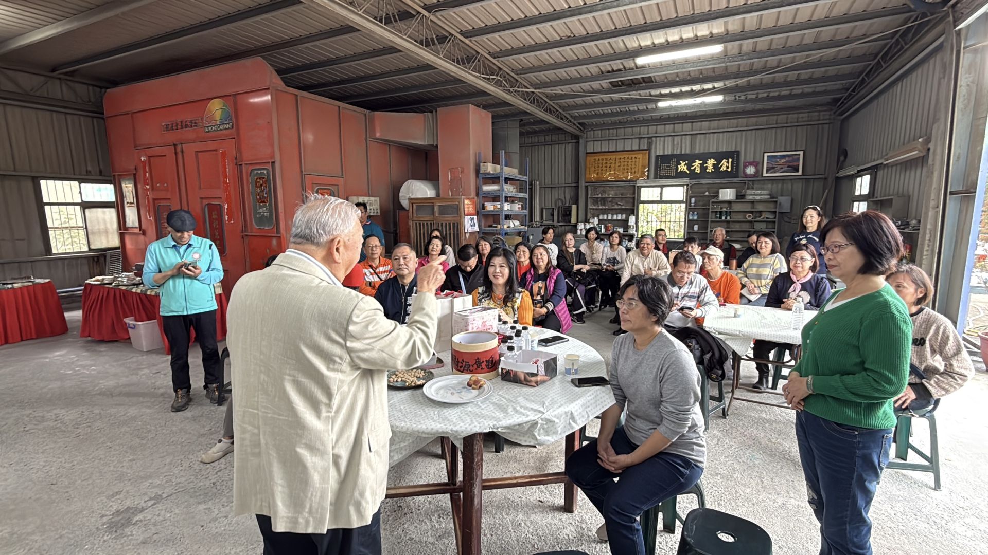 心齋藝術學會新春團拜圓滿舉行　邱鏡淳出席見證20週年藝術傳承