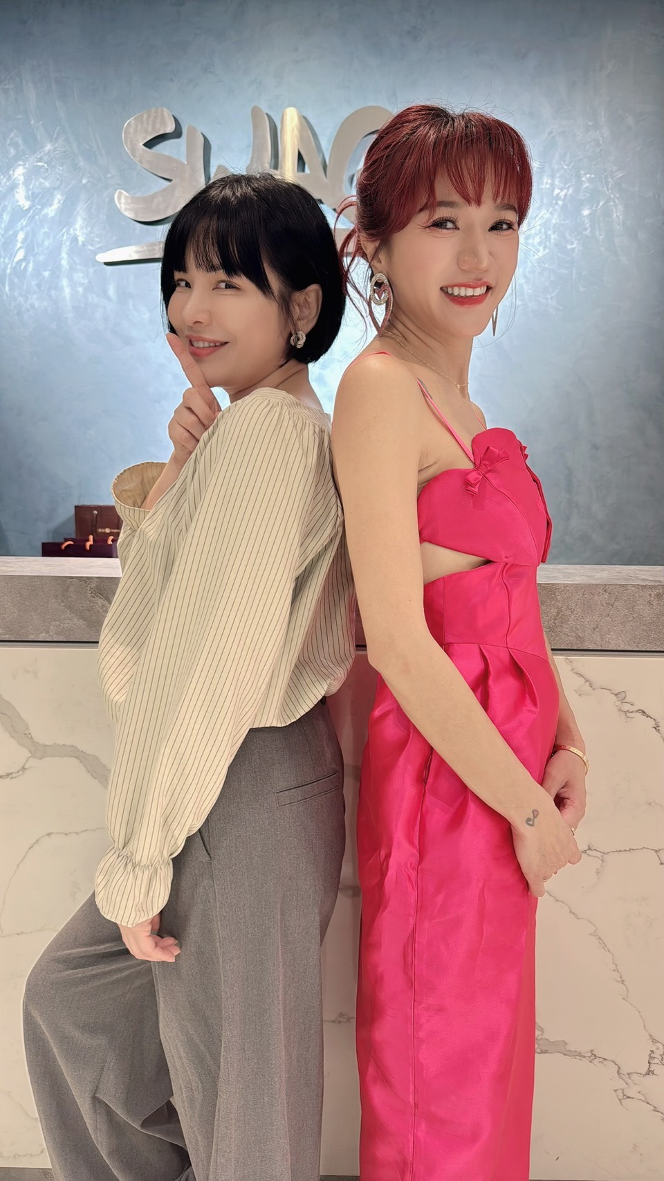 陳沂在節目中邀請條通紅牌媽咪現身對談。（圖／SWAG提供）