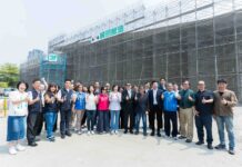 緊鄰豐樂公園!南屯羅布森圖書館結構完工,預計無償捐贈市府打造全齡共讀空間