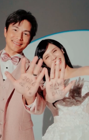 孫協志和夏宇童於2月情人節補辦婚宴。（圖／翻攝夏宇童IG）