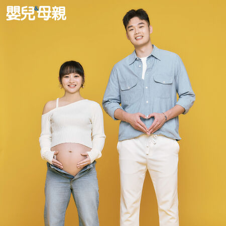 王齊麟、陳詩媛分享相戀內幕。(圖/嬰兒與母親雜誌提供)