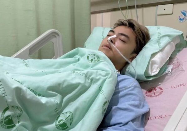 海產分享捐肝救父的背後故事。（圖／年代提供）