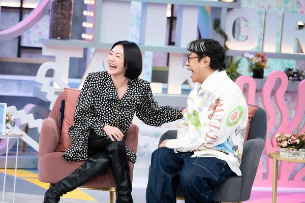 蔡康永陪伴小S復工《小姐不熙娣》。（圖／東森綜合台提供）