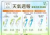 一圖看一周天氣 北、東這天轉雨降溫、西半部小心濃霧