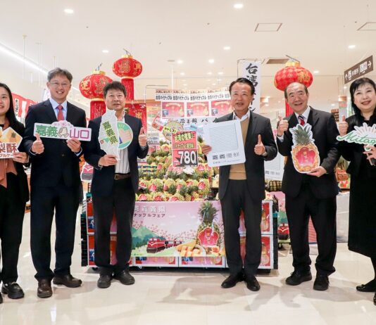 嘉義優鮮蜜甘味鳳梨日本開賣 通路行銷拓展至文化體育交流
