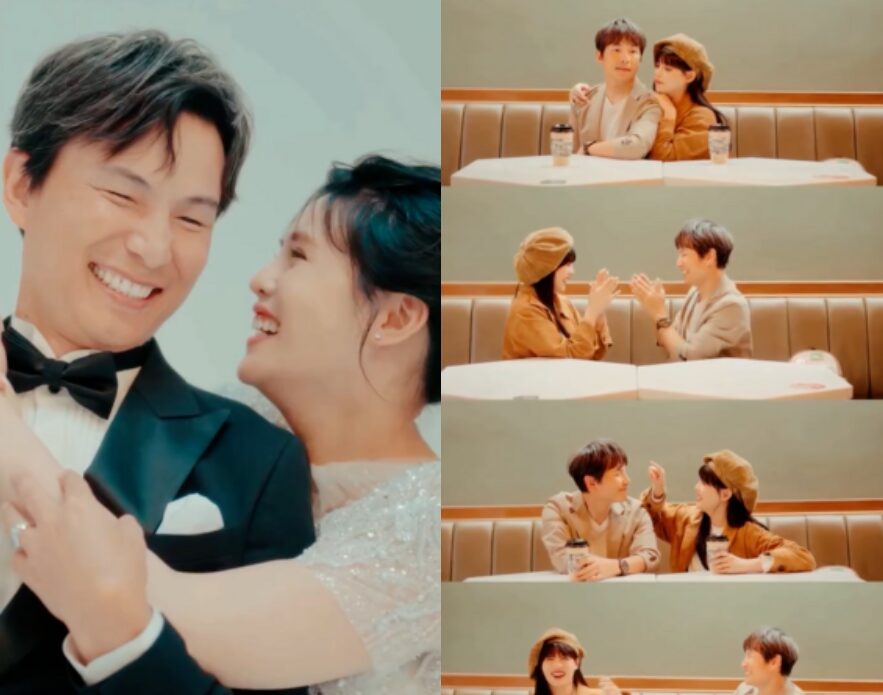 孫協志和夏宇童於2月情人節補辦婚宴。（圖／翻攝夏宇童IG）