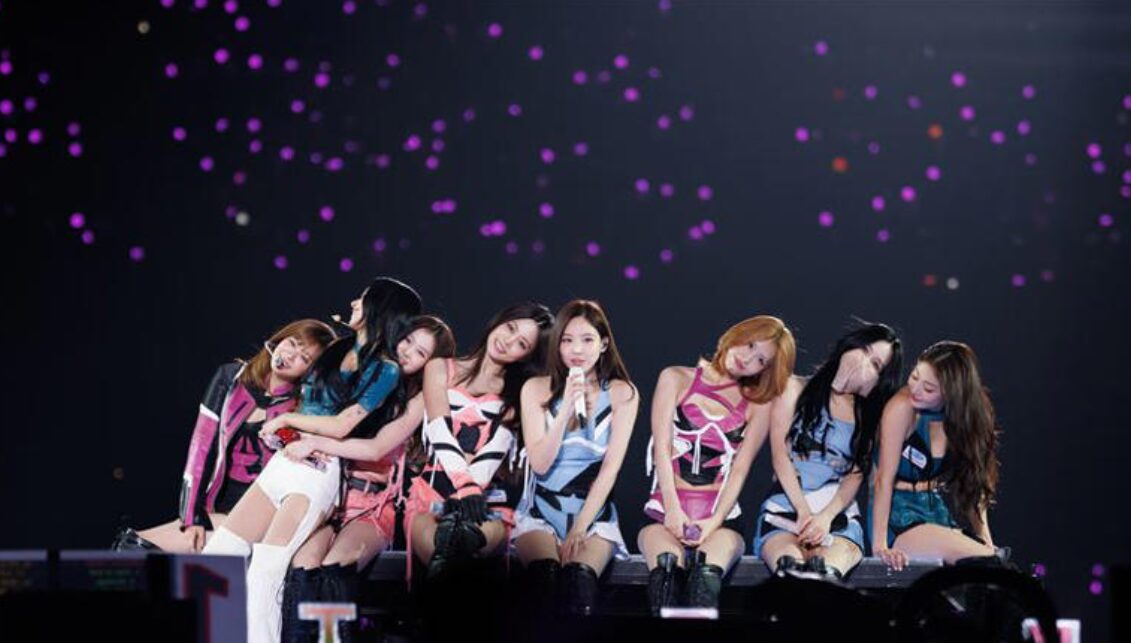 TWICE於台北大巨蛋舉行演唱會。(圖/Live Nation Taiwan 提供)