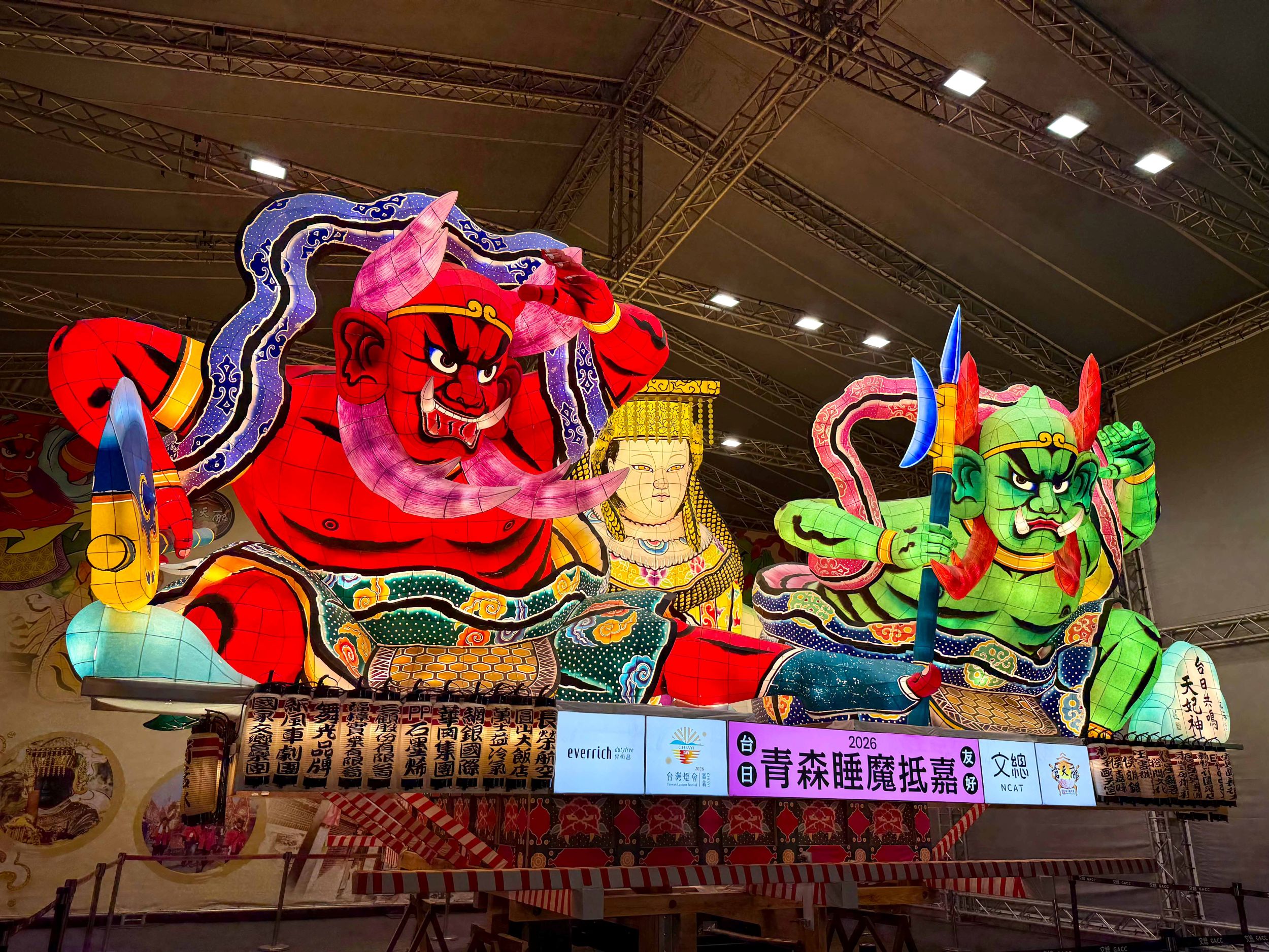 青森睡魔展出倒數　邀您來一趟朴子小旅行