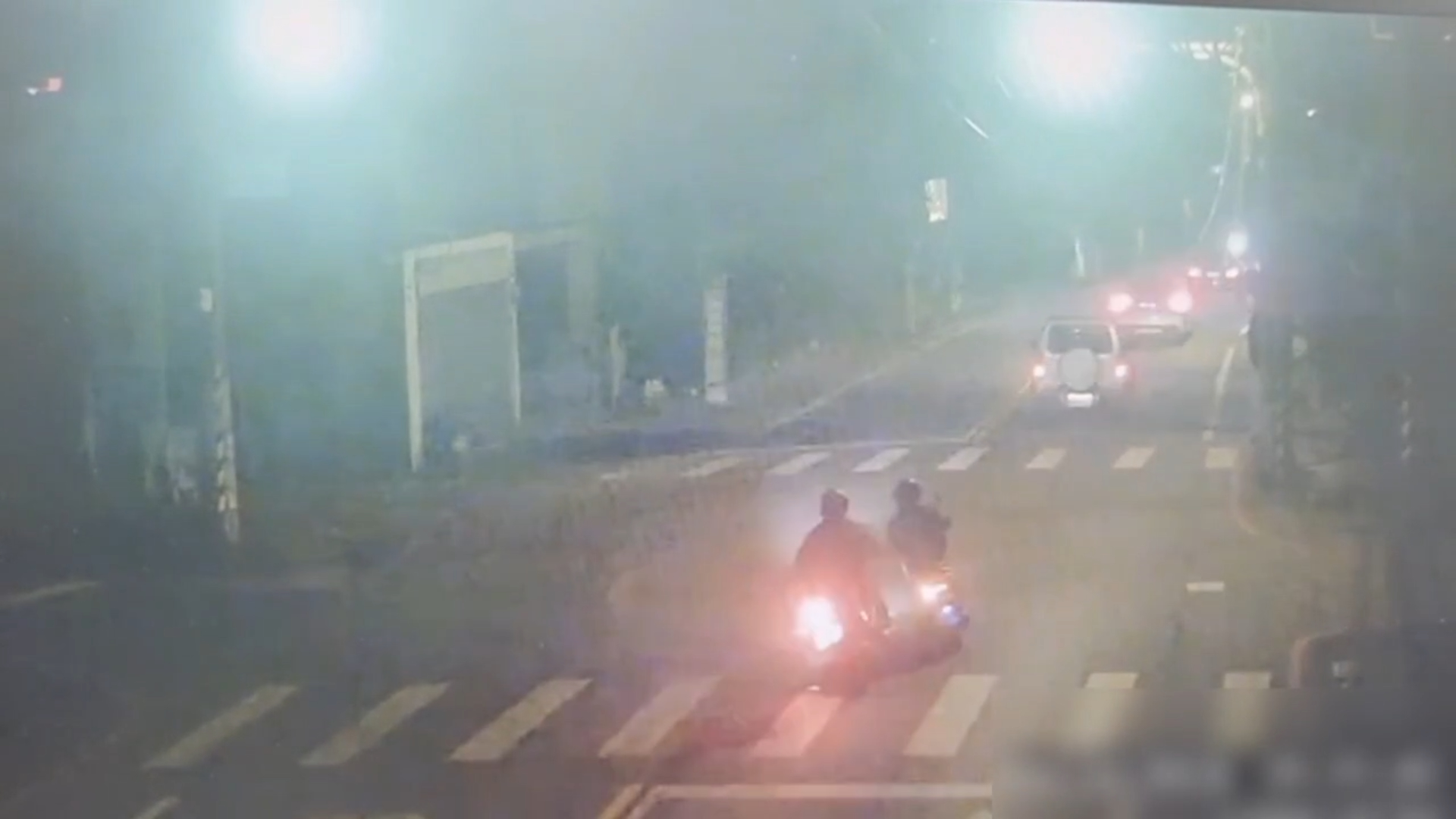 桃園市觀音區新生路一帶，昨（14）日晚間19時許傳出火燒車事故。