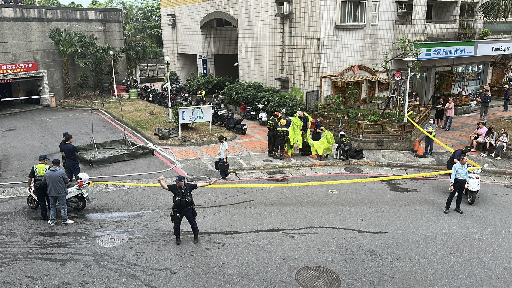 基隆市中正區1處大型社區昨（22）日驚傳離奇死亡案。