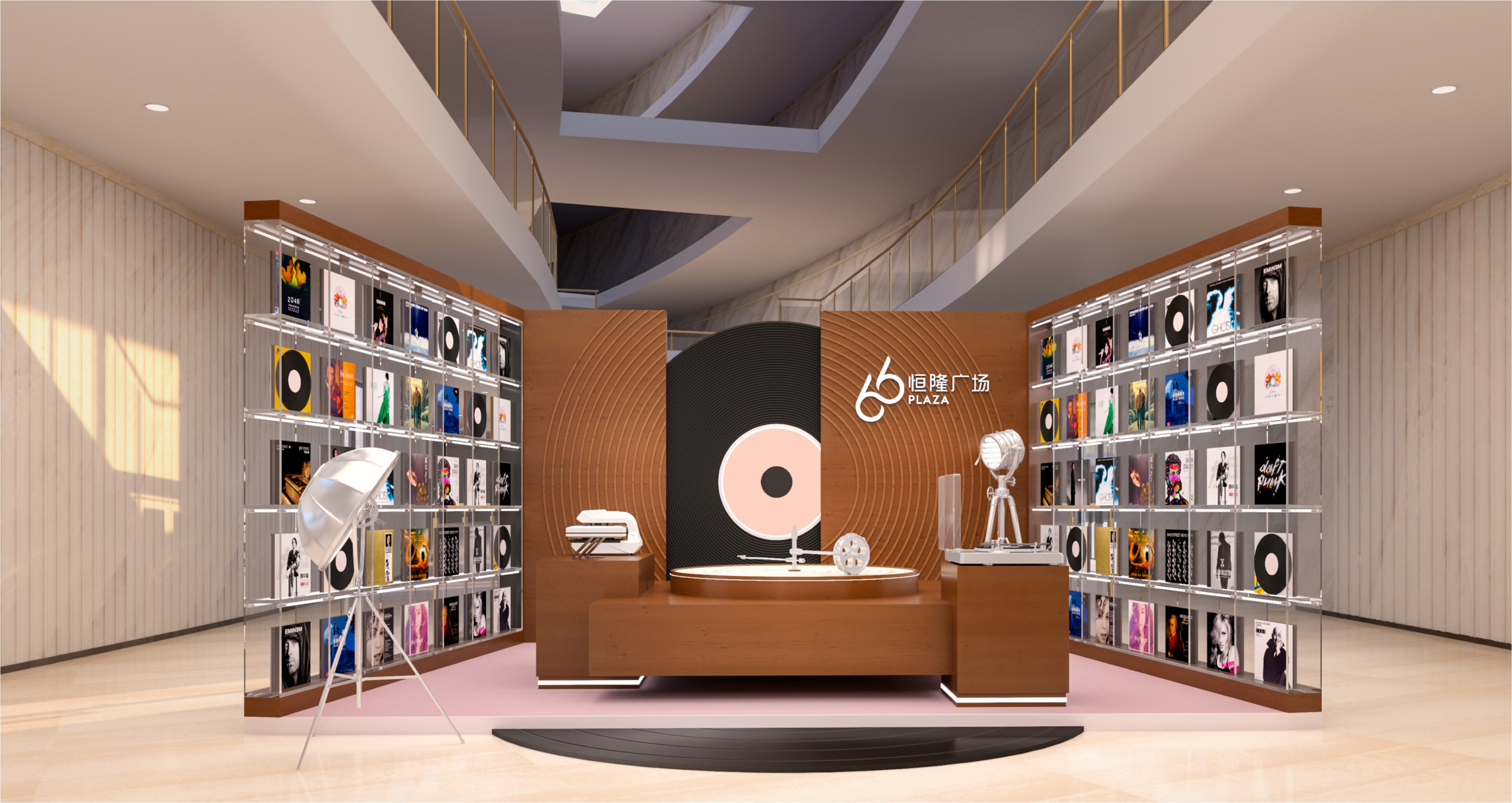 上海恒隆廣場:「廿五同行,共奏新程」春季慶典 (效果圖)