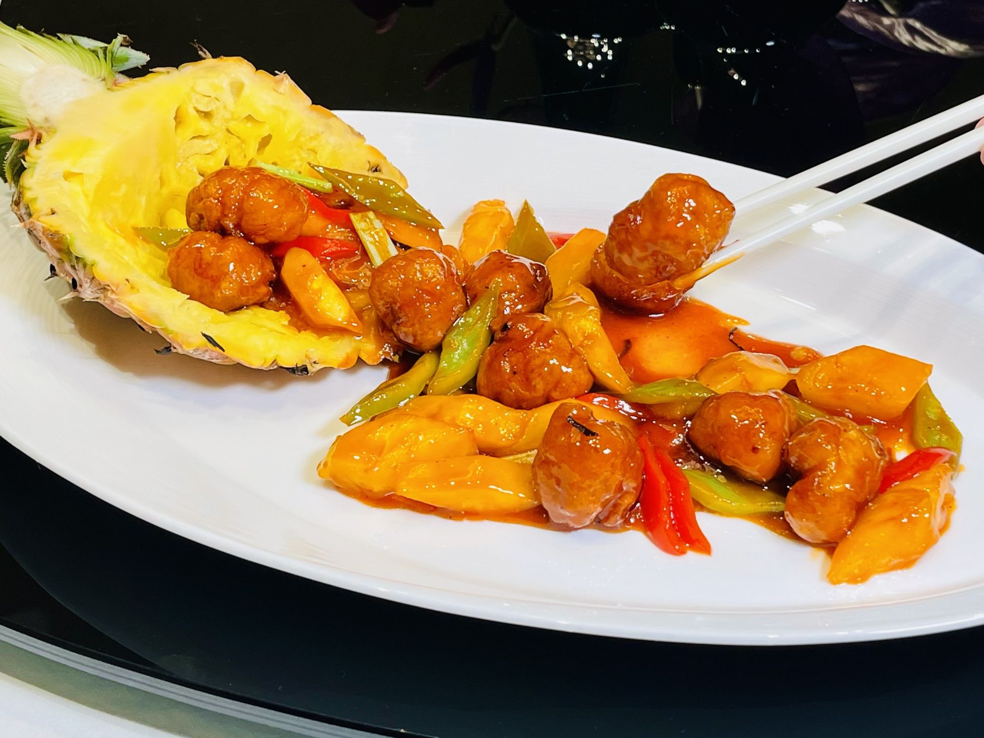 改良版咕咾肉口感更具層次。