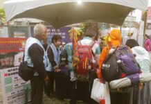 恭迎大甲媽遶境彰化永靖 全鄉動員熱血迎香客