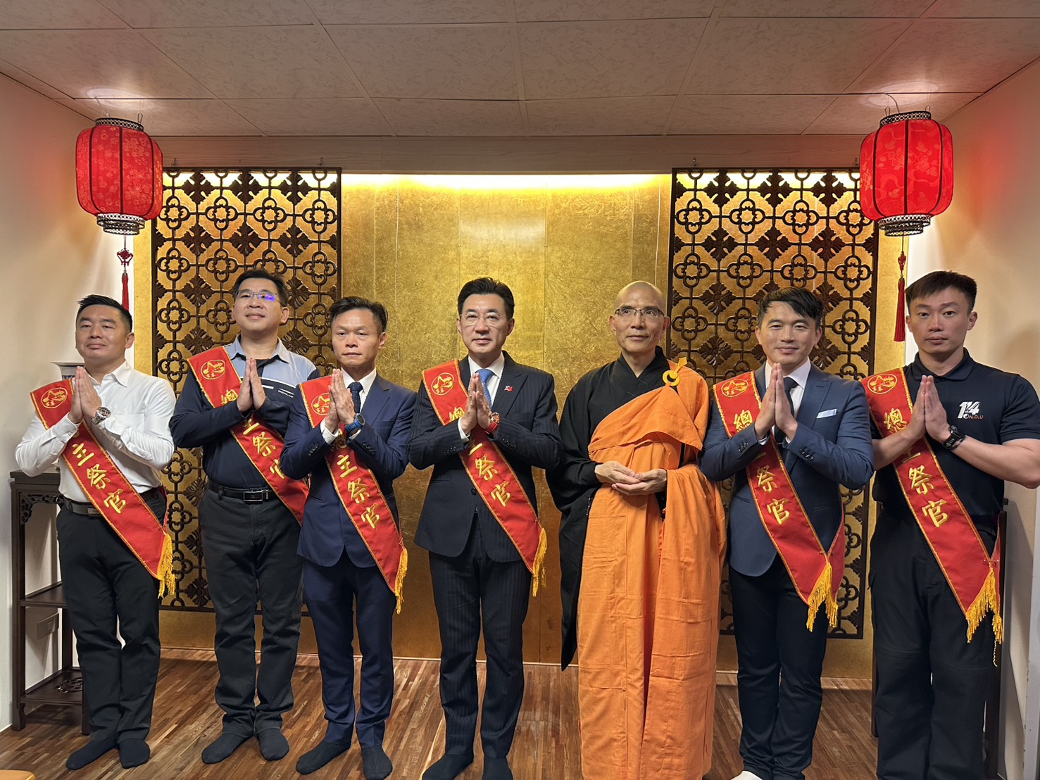 江啟臣出席清明護國大悲懺法會 結合軍魂與慈悲祈願臺海和平