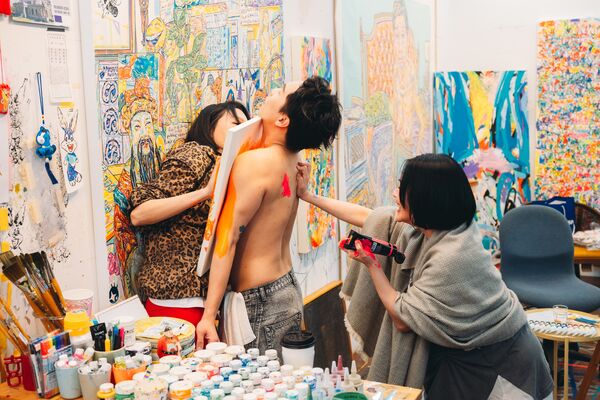 曲家瑞淡出電視圈10年，難得和小S合體。（圖／翻攝曲家瑞臉書）