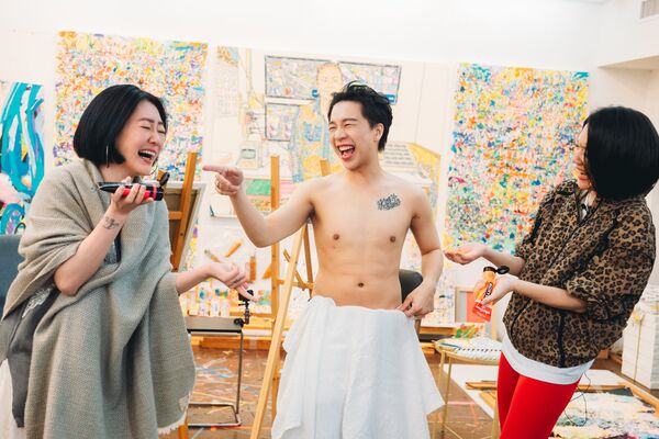 曲家瑞淡出電視圈10年，難得和小S合體。（圖／翻攝曲家瑞臉書）