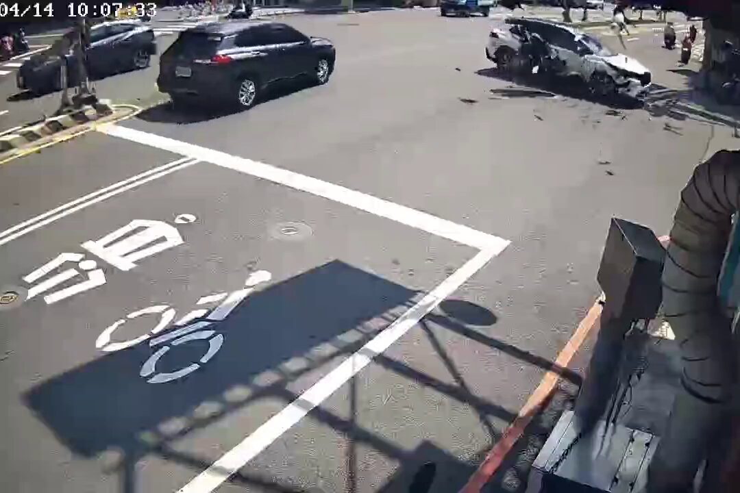 ▲記者重回事發路口，附近居民表示，這裡因視線角度時常發生車禍（圖／記者王俊勝 翻攝）