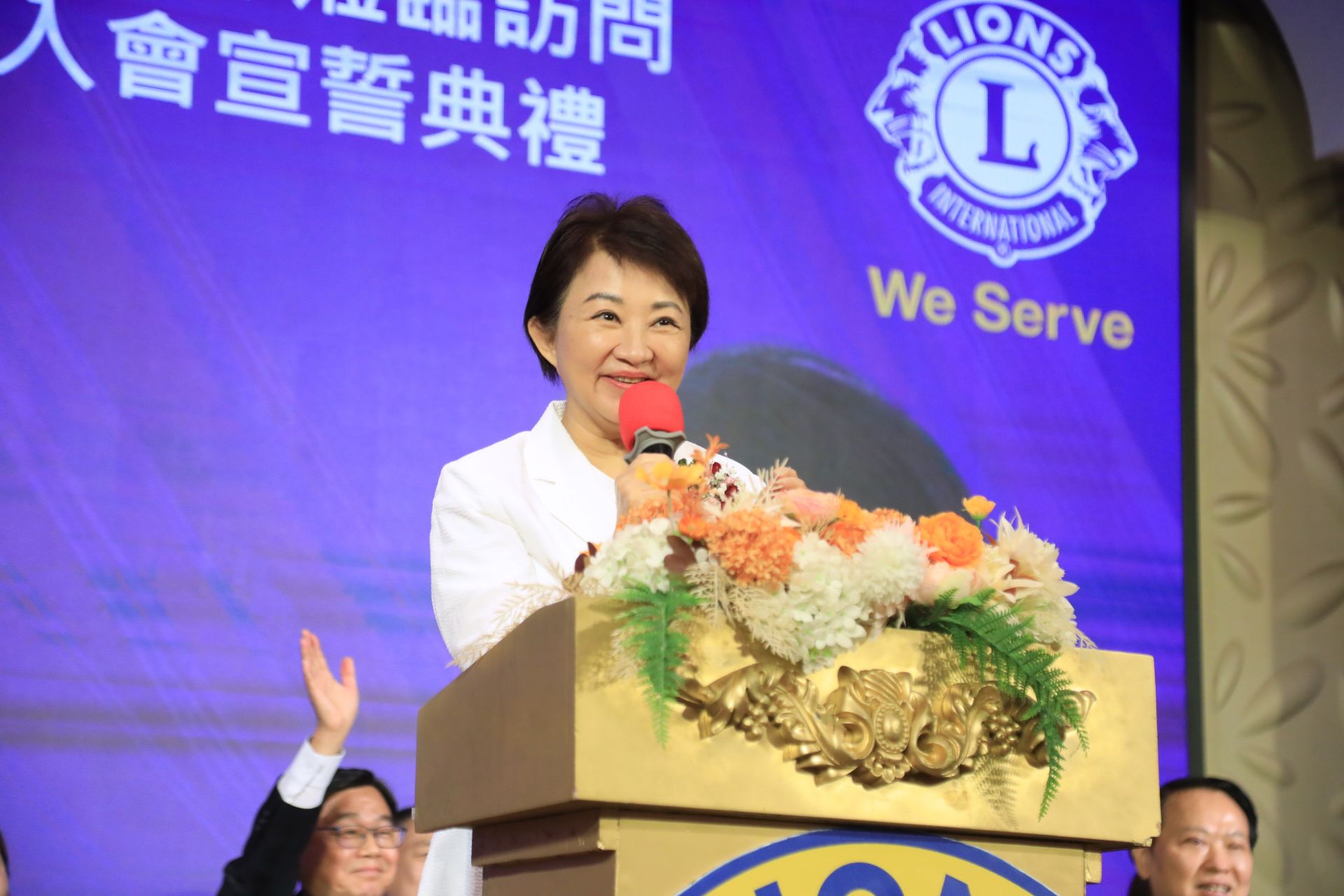 台中千人獅友宣誓入會　國際總會長A.P. Singh訪台　盧秀燕：愛與善的開始