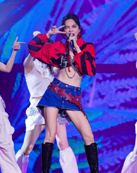 陳嘉樺被認為過瘦、舞蹈改編也不好看。（圖／翻攝臉書）​