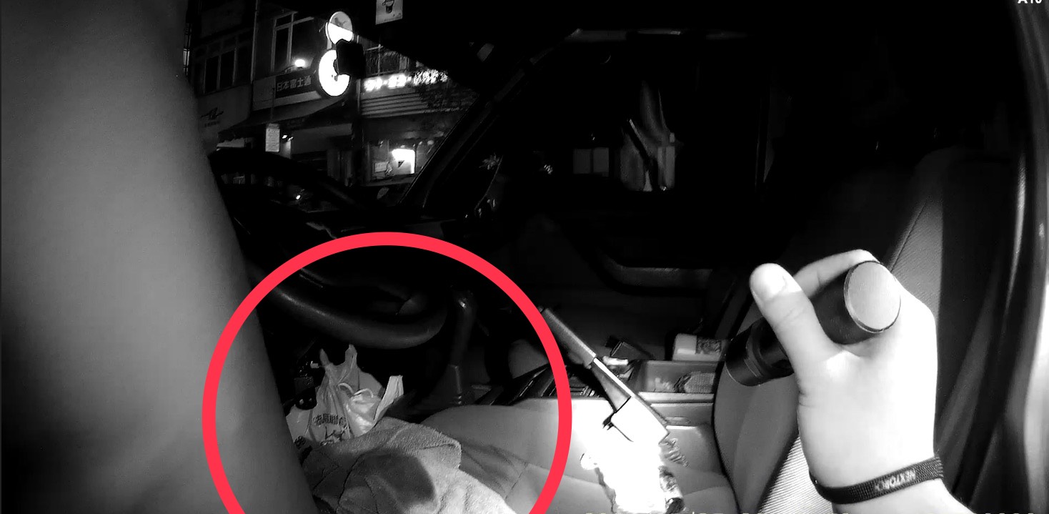 毒駕男車內狂噴消毒酒精掩蓋毒味　臺中二分局路檢當場查獲安非他命