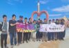 當蚵田遇見風機 王功蚵藝帶領國際青年讀懂台灣西海岸