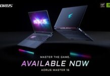 技嘉科技宣布 AORUS MASTER 16 旗艦電競筆電正式開賣 為 AI 高效能與沉浸式遊戲體驗而生