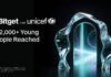 Bitget 連續第二年支持 UNICEF Game Changers Coalition,力挺其向金融素養與 AI 領域擴展