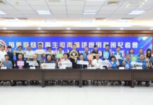 摘國際金獎技術落地苗栗!鍾東錦啟動再生瀝青 打造2027台灣燈會全台首座減碳示範場