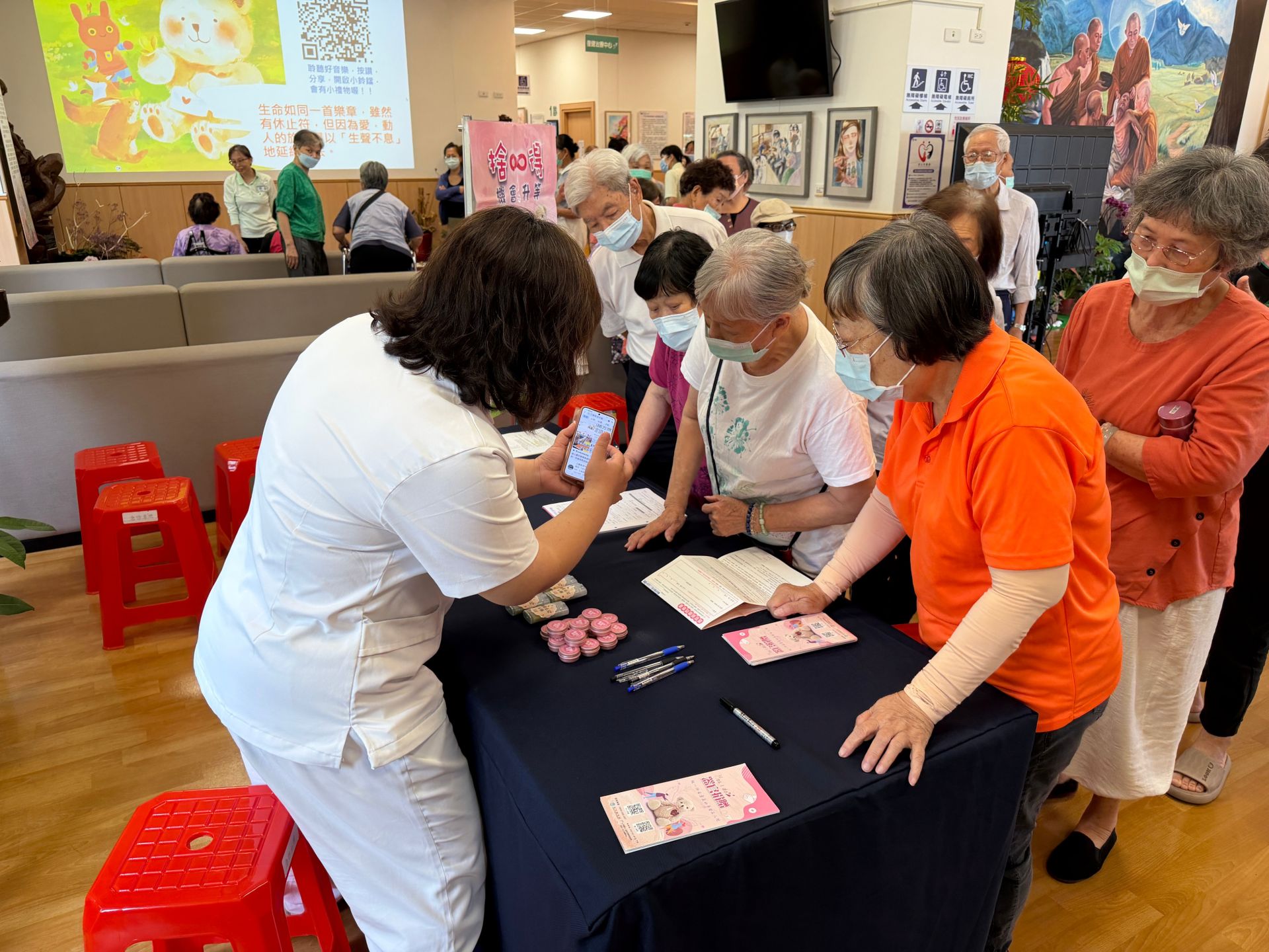 三義慈濟中醫醫院推「聲紋卡」 用聲音留下器捐心願傳遞生命大愛