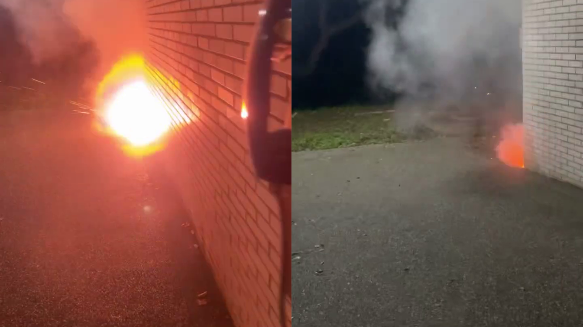 ▲快訊/新竹清大宿舍深夜火警!火花爆炸聲不斷 疑電線走火...學生驚逃 (圖/Threads/money_0124_授權;未經授權請勿翻攝)
