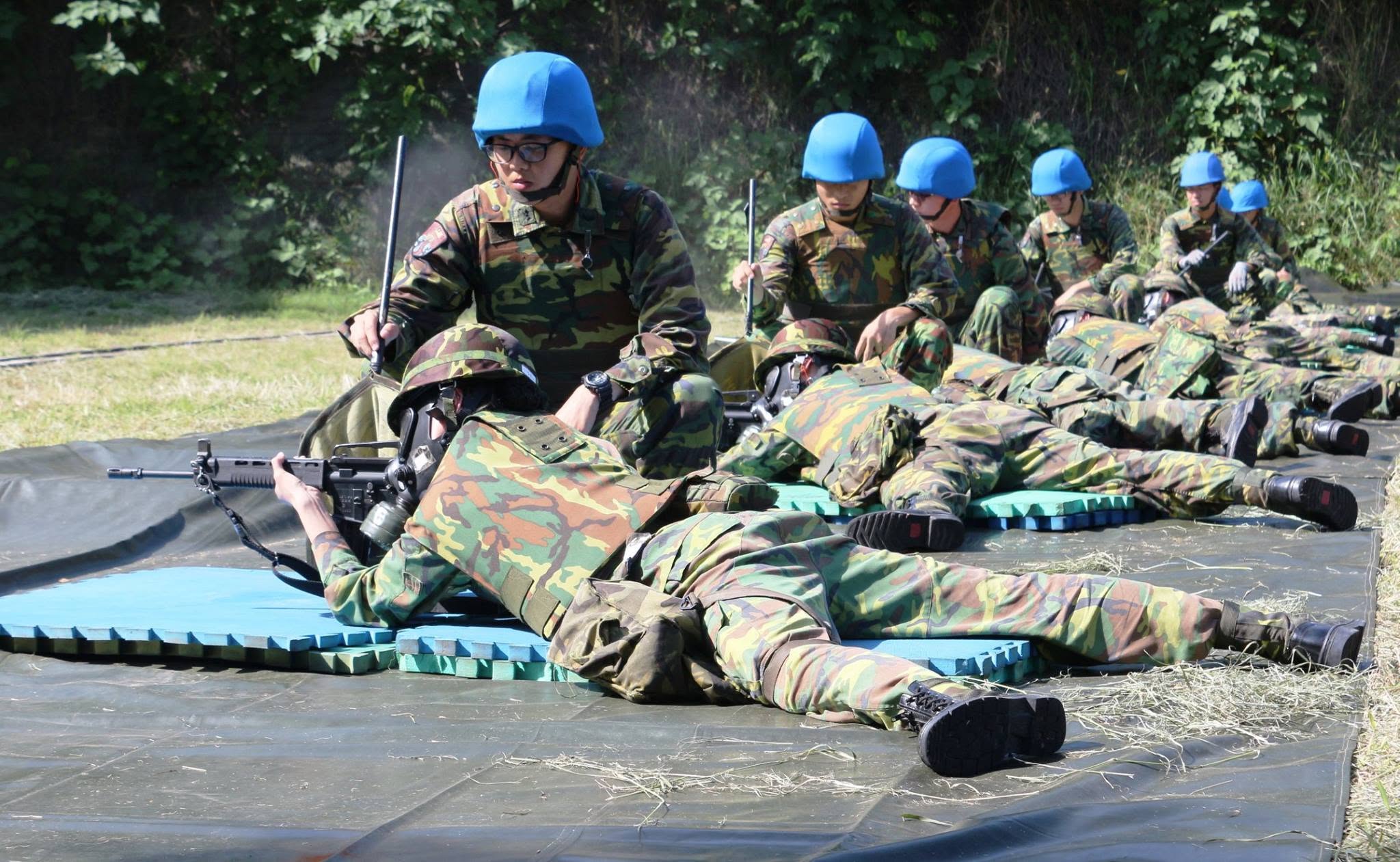 ▲成功嶺士官長把士兵當靶?拿槍追射釀瘀青 十軍團駁壓案:已送憲兵隊偵辦。(示意圖/資料照,與本文無關)