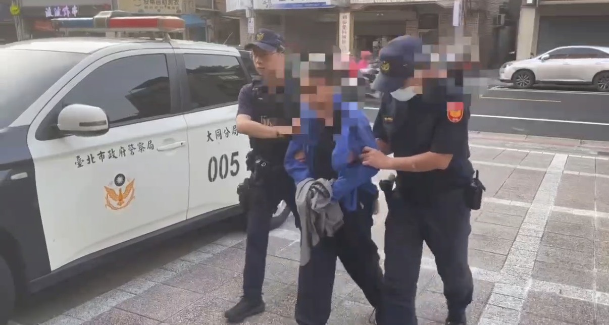 中信兄弟啦啦隊汶汶遭割頸,嫌犯被帶回偵訊。