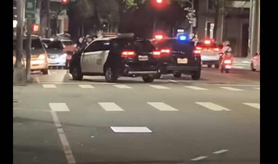 中警攔截失控毒駕男 闖紅燈逆向蛇行還撞傷行人遭逮送辦