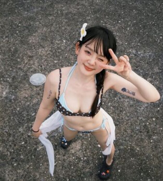 洗菜分享在綠島玩的美照。（圖／翻攝洗菜IG）
