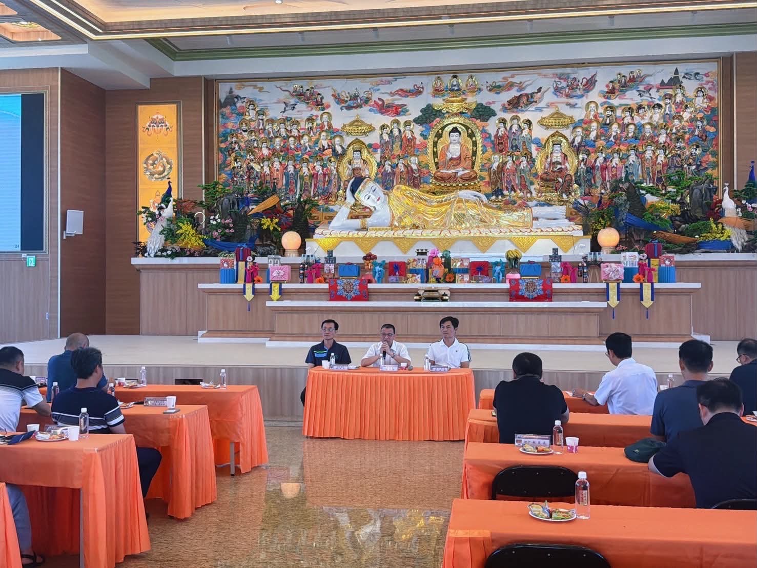 潮州分局參訪妙光禪寺辦戶外聯合勤教 深化警民交流攜手守護地方安全