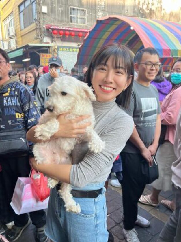 米可白長期關注流浪動物，近日為毛孩發聲痛批鍾東錦。（圖／翻攝米可白臉書）