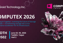 圖睿科技將於 COMPUTEX 2026 展出 AI-ready 全系列 RAID 儲存解決方案