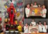 深度體驗台灣宗教文化 南開科大南向專班學生製作種子畫與大餅向神明祝壽