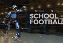 Hyundai Motor 推出由 Boston Dynamics Atlas 擔綱演出的「School of Football」宣傳活動,迎接 FIFA World Cup 2026™