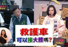 台南市救護車21次違法接運大體 林燕祝要求檢討招標制度、建立合理機制