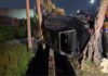 台中嚴重車禍!自小客失控撞路樹 3人命危1人搶救不治