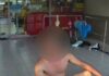 吸毒吸到ㄎㄧㄤ? 桃園裸男大鬧超商砸冰櫃