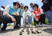影音/連日豪雨致芳苑文蛤大量死亡 陳素月要中央速啟動天然災害救助