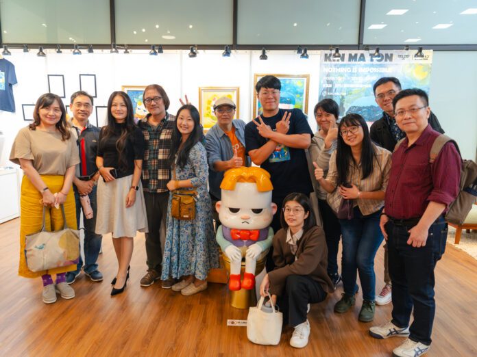 ▲台灣原創IP「金馬桶」，首次快閃店活動，11日當天匯集了許多動畫、影視、音樂、藝術界的好朋友前來同樂。