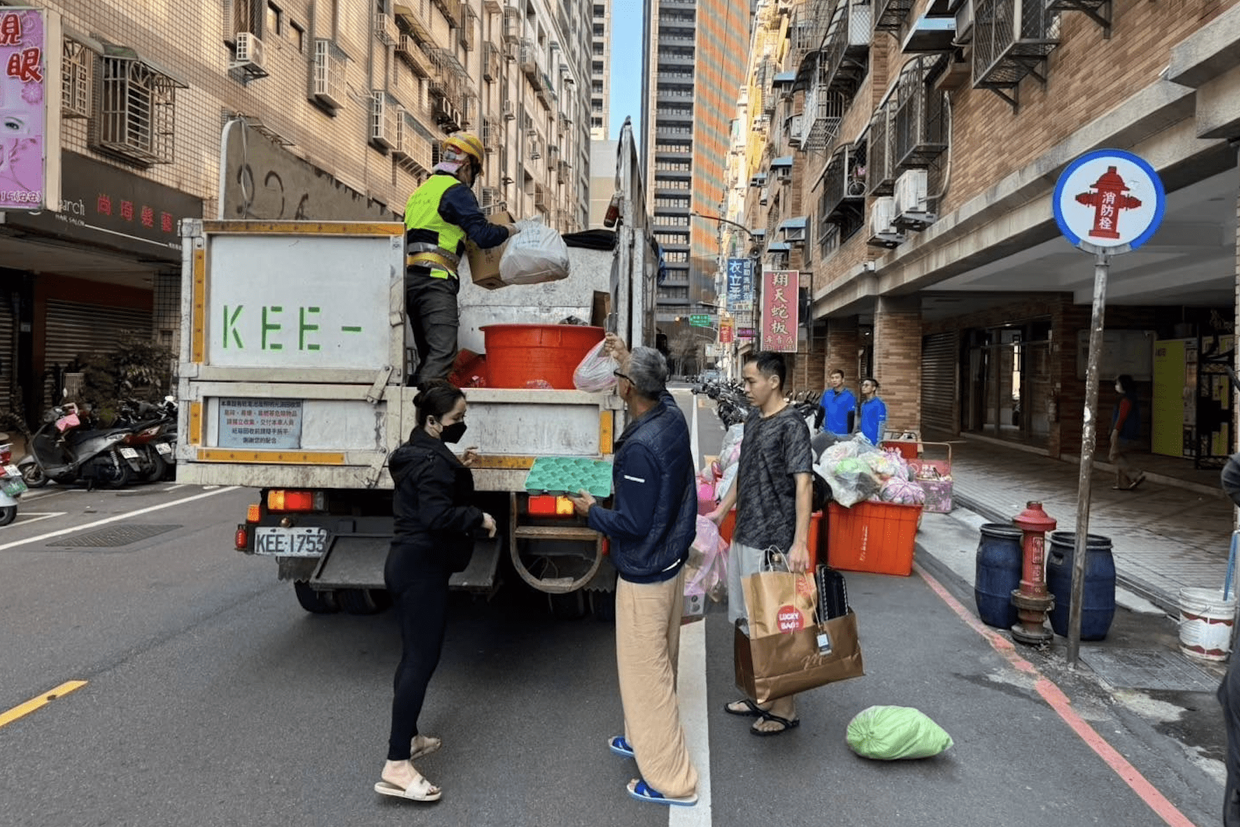 桃園環保局呼籲     焚化廠停爐整修期間多使用垃圾車APP