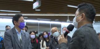 張善政視察A22站 籲系統整合需完善