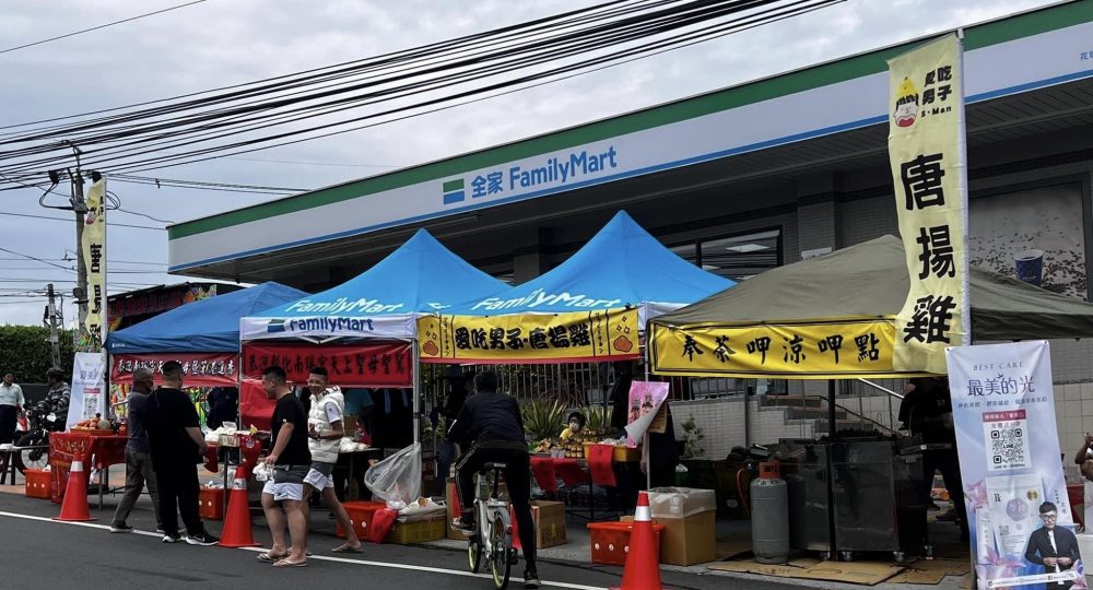 恭迎南瑤宮遶境活動　網紅陳定宥和餐飲品牌設立聯合休息站