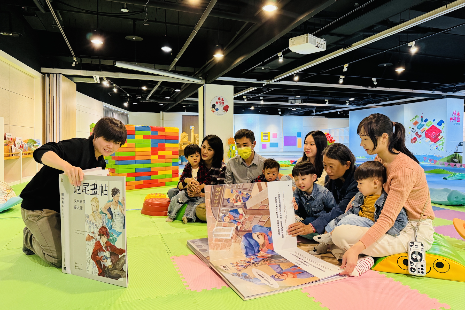 兒童節好玩新去處     淡水古蹟博物館積木共和國升級     歡迎家長帶孩子來體驗