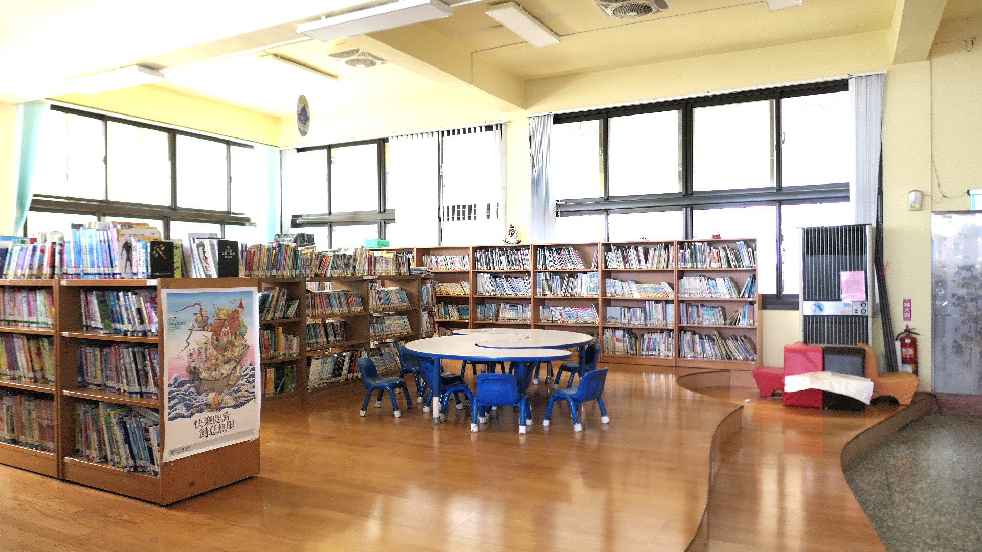 卓蘭打造圖書館變作全鎮最舒服的所在
