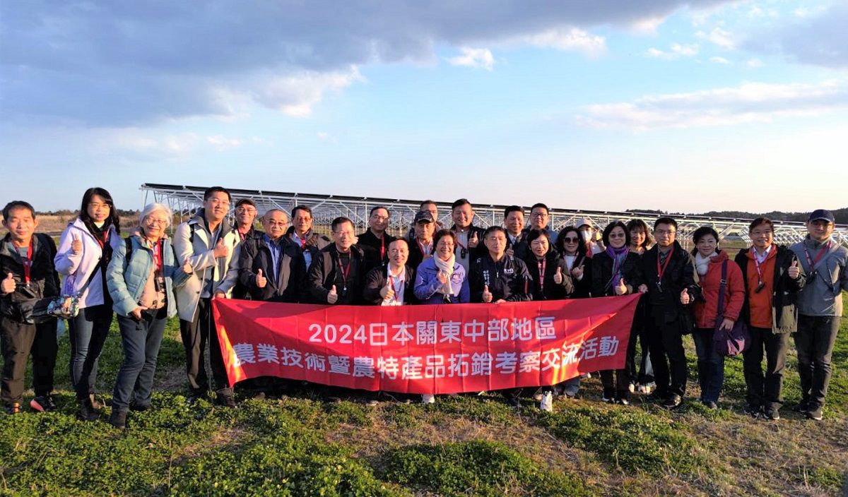 王惠美率團取經日本千葉農場　參訪農電共生 創造多贏